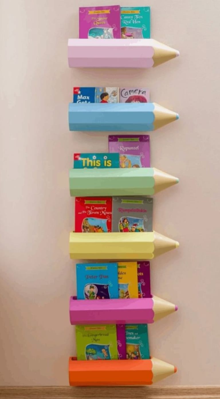 ColorPencil Kids Book Shelf